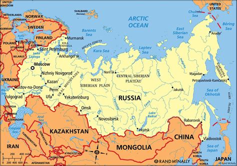 Map Russia