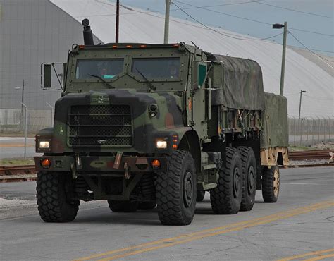 Marine Corps Amk23 Cargo Truck With M105a2 Cargo Trailer Military