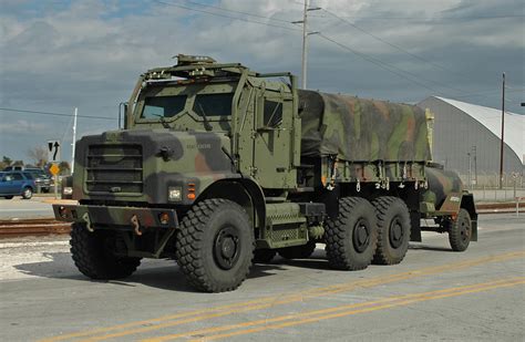 Marine Corps Amk23 Cargo Truck With M149a1 Water Tank Trai Flickr