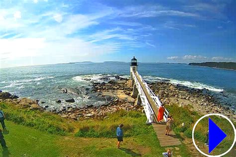 Marshall Point Lighthouse Live Webcam View Maine