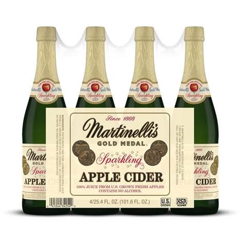 Martinelli S Gold Medal Sparkling Apple Cider 25 4 Fl Oz Bottle 4