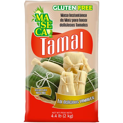 Maseca Tamale Instant Corn Masa Flour 4 Lb Gluten Free Corn Dough Mix