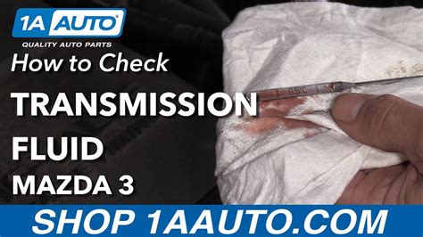 Mazda 3 Manual Transmission Fluid Check