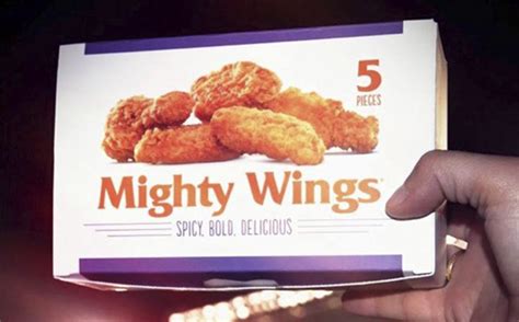 Mcdonald S Mighty Wings Return For 60 Cents A Piece