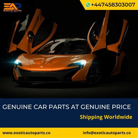 Mclaren Replacement Tuning Amp Performance Parts By Exotic Auto Parts Medium