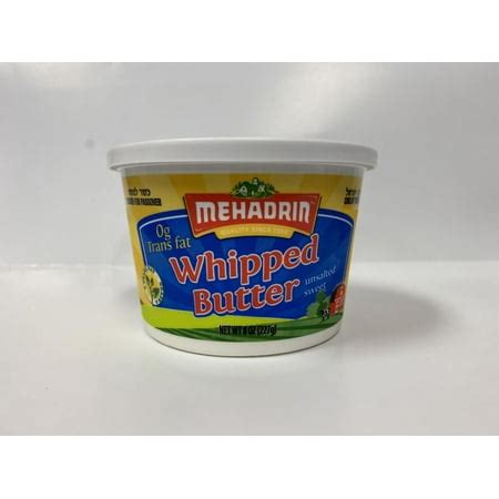 Mehadrin Unsalted Sweet Whipped Butter Whipped Butter Walmart Ca