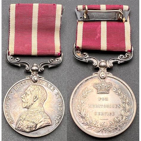 Meritorious Service Medal Msm Unnamed Liverpool Medals