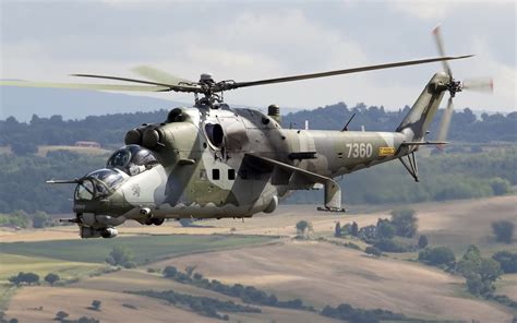 Mi 24 Attack Helicopter