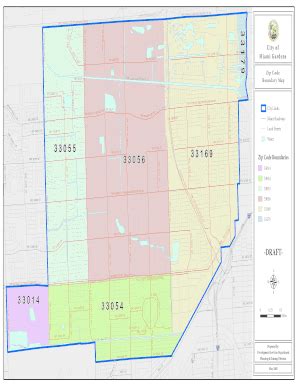 Miami Gardens Fl Zip Code Fill And Sign Printable Template Online