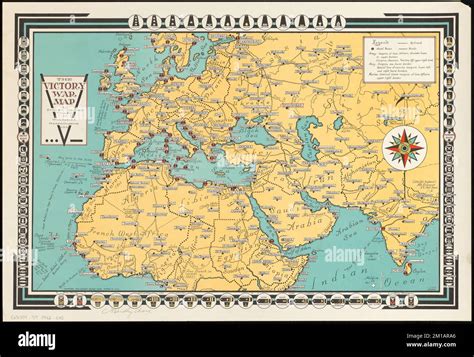 Middle East Map 1945