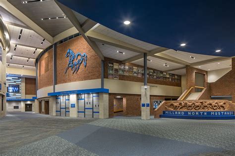 Millard North High School Main Entry Office Addition Renovation