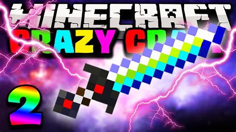 Minecraft Crazy Craft 2 0 Modded Survival Ep 2 The Ultimate Sword