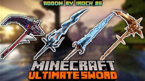 Minecraft Pe Swords Mod Ultimate Swords S2 V1 More Over Power Sword