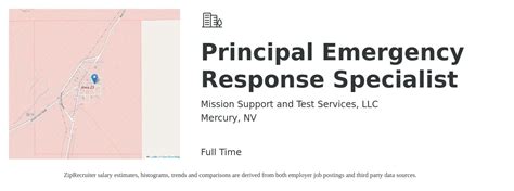 Mission Support And Test Services Principal Emergency Response