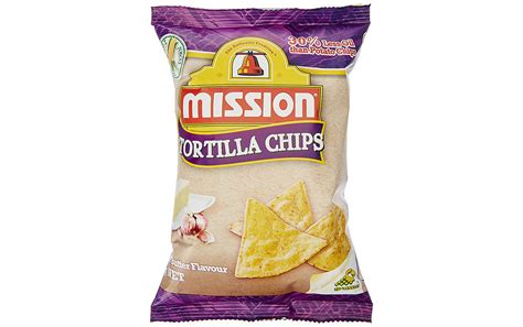 Mission Tortilla Chips Garlic Butter Flavour Reviews Ingredients