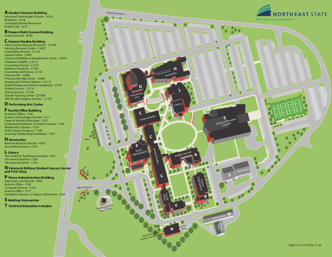 Mississippi State Campus Map