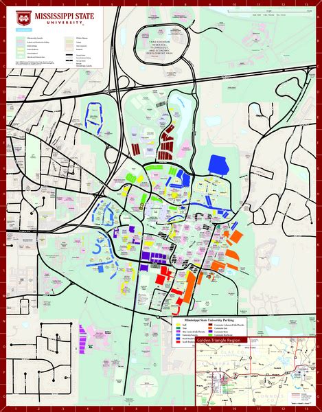 Mississippi State University Campus Map Zip Code Map