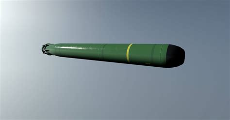 Mk 48 Adcap Torpedo 3D Model By Simontgriffiths