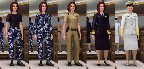 Mod The Sims The Navy Officer Career With Mass Effect References