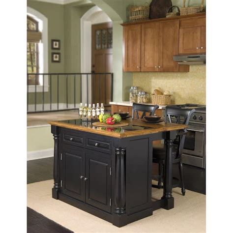 Monarch Kitchen Island With Granite Top Things In The Kitchen