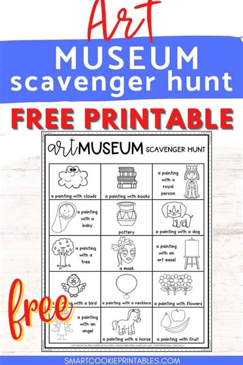 Museum Scavenger Hunt Ideas