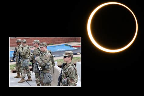 National Guard Solar Eclipse