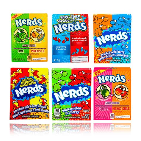 Nerds Candy Boxes Assorted Flavours United Sweets