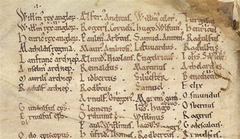 New Database Of 45 600 Family Names Dating Back To The Middle Ages