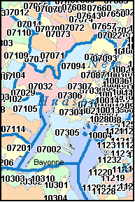 New Jersey Zip Codes Complete List By City County Area Code