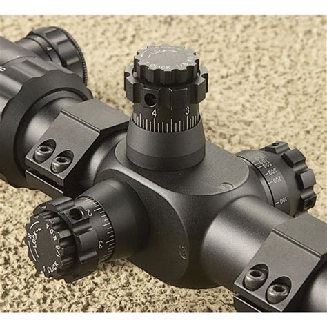 New U S Military 3 9X42 Mm Counter Sniper Scope Covert Matte Black