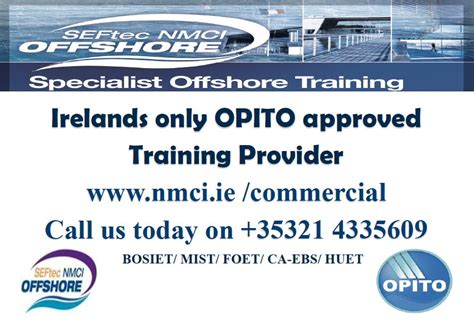 Nmci Services Blog Bosiet Offshore Training Courses Maritime