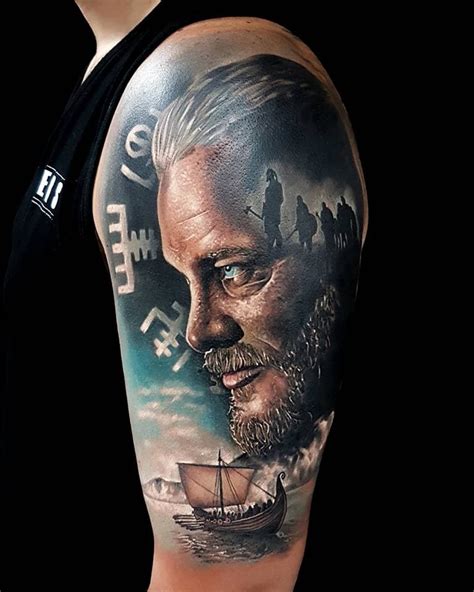 No Spoilers Vikings Tattoo By Rock N Roll Tattoo Glasgow R Vikingstv