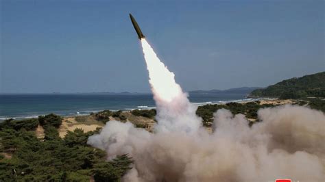 North Korea Fires Long Range Ballistic Missile Towards The Sea Seoul