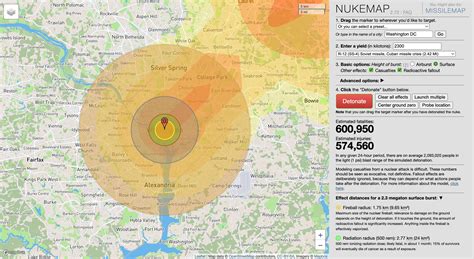 Nuke Your City With This Interactive Map Big Think