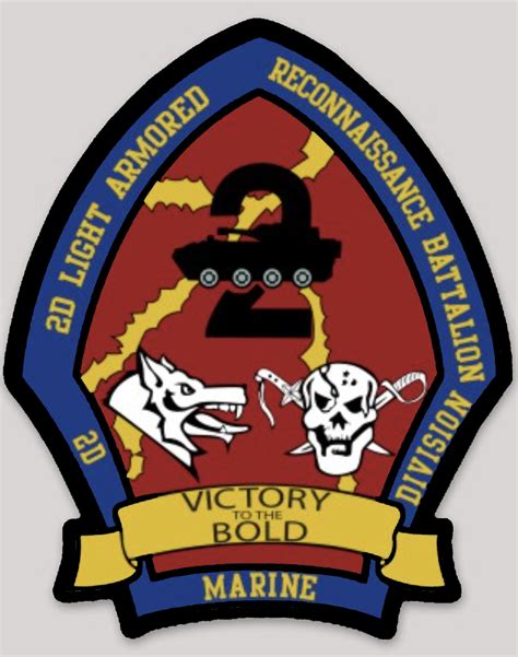 Officially Licensed 2Nd Light Armored Reconnaissance Battalion Divisio