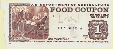 Old Style Food Stamp Now Obsolete The Thing Though That An Flickr