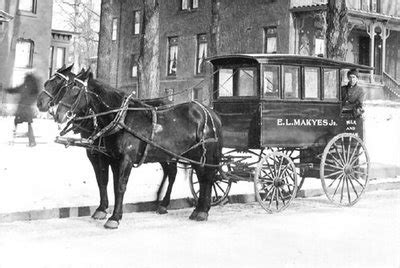 Onondaga County E L Makyes Milk Wagon 1890 S Onondaga County