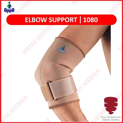 Oppo Tennis Elbow Brace With Strap 1080 Dekker Penguat Siku Deker Medis Medika