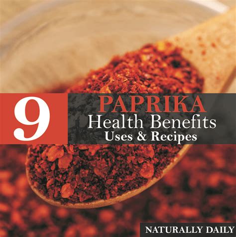 Paprika Benefits Uses And Recipes