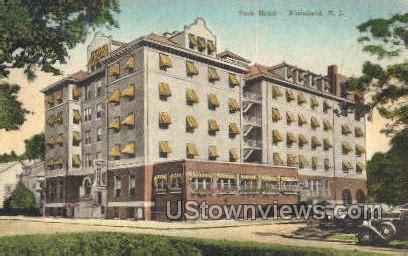 Park Hotel Plainfield Nj Postcard