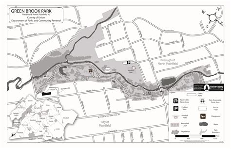 Parks Activities Locations Maps County Of Union New Jersey