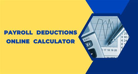 Payroll Deductions Calculator Best Sale Ststephen Pc Gov Uk