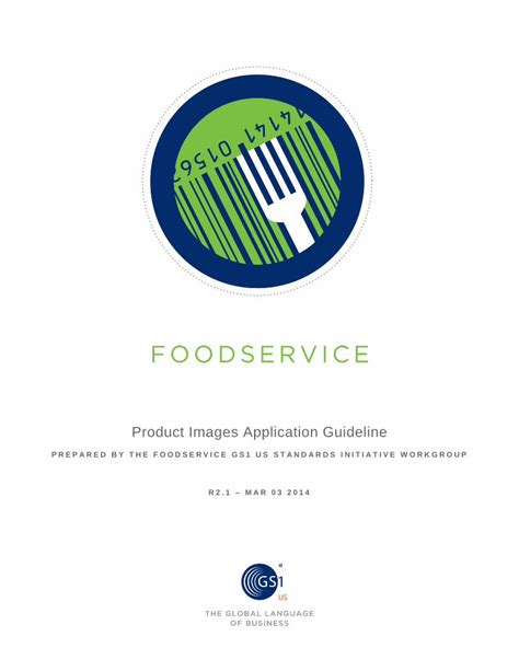 Pdf Product Images Application Guideline Us Foods Product Images