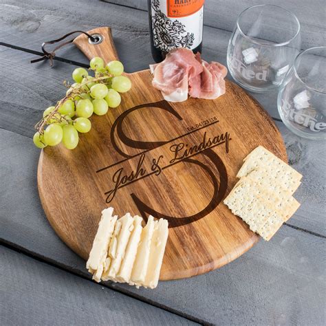 Personalized Charcuterie Board Personalized Cutting Board Wedding Gift