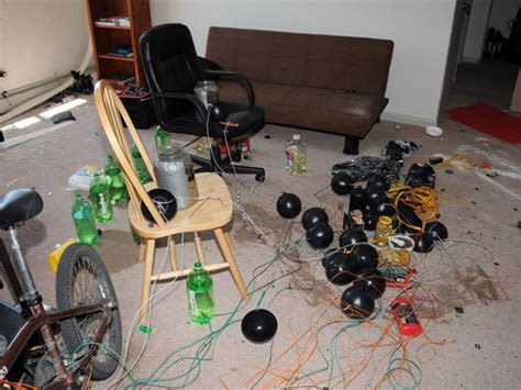 Pictures Show Bombs In Aurora Theater Shooter James Holmes Apartment