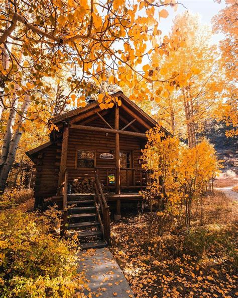 Pin By Vikki Forbes On House Plans Cabin Aesthetic Cabins In The Woods Autumn Scenery