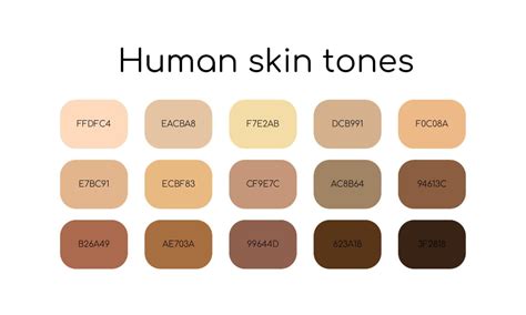 Pin On Female Figure Skin Tone Shades Skin Shades Skin Tone Chart