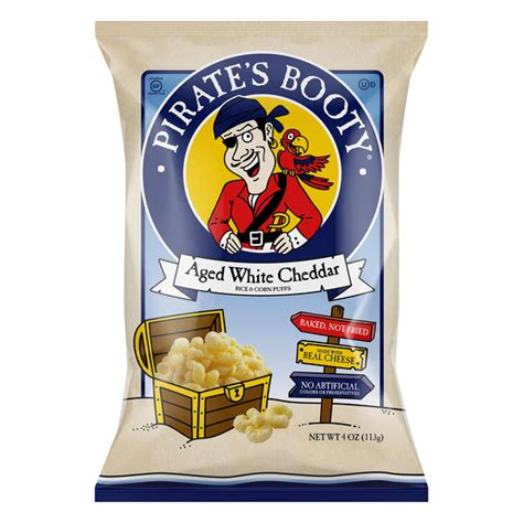 Pirate S Booty Aged White Cheddar Popcorn 40 Ct La Comprita