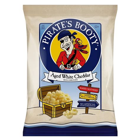 Pirate S Booty Aged White Cheddar Puffs 18 Ounce Family Size Bag