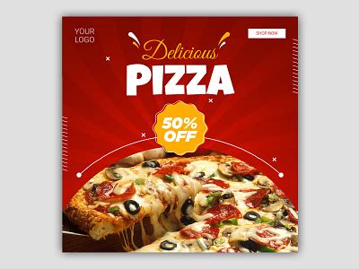 Pizza Instagram Banner Design Template By Abdul Studio On Dribbble